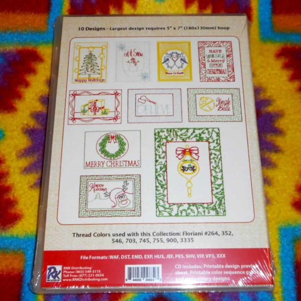 Floriani Thread Converter + 4 Assorted Design Collection CDs - Picture 7 of 11